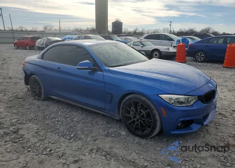 2016 BMW 435 I z USA, uszkodzony, nr VIN WBA3T3C50G5A41822